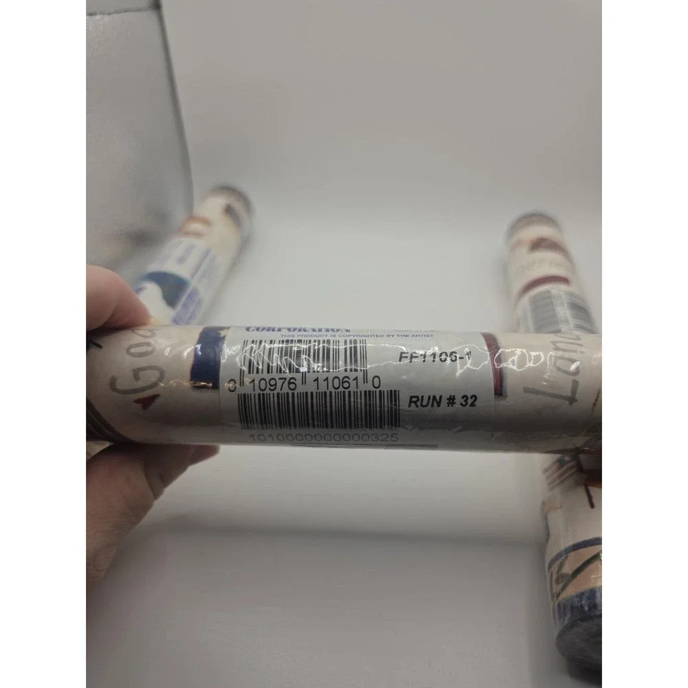 3 Sealed Rolls Chesapeake God Bless America Wallpaper Border Americana FF1106-1